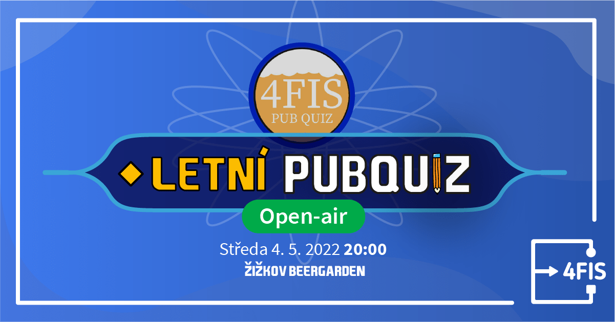 Obrázek k akci - 4FIS: PubQuiz – letní speciál